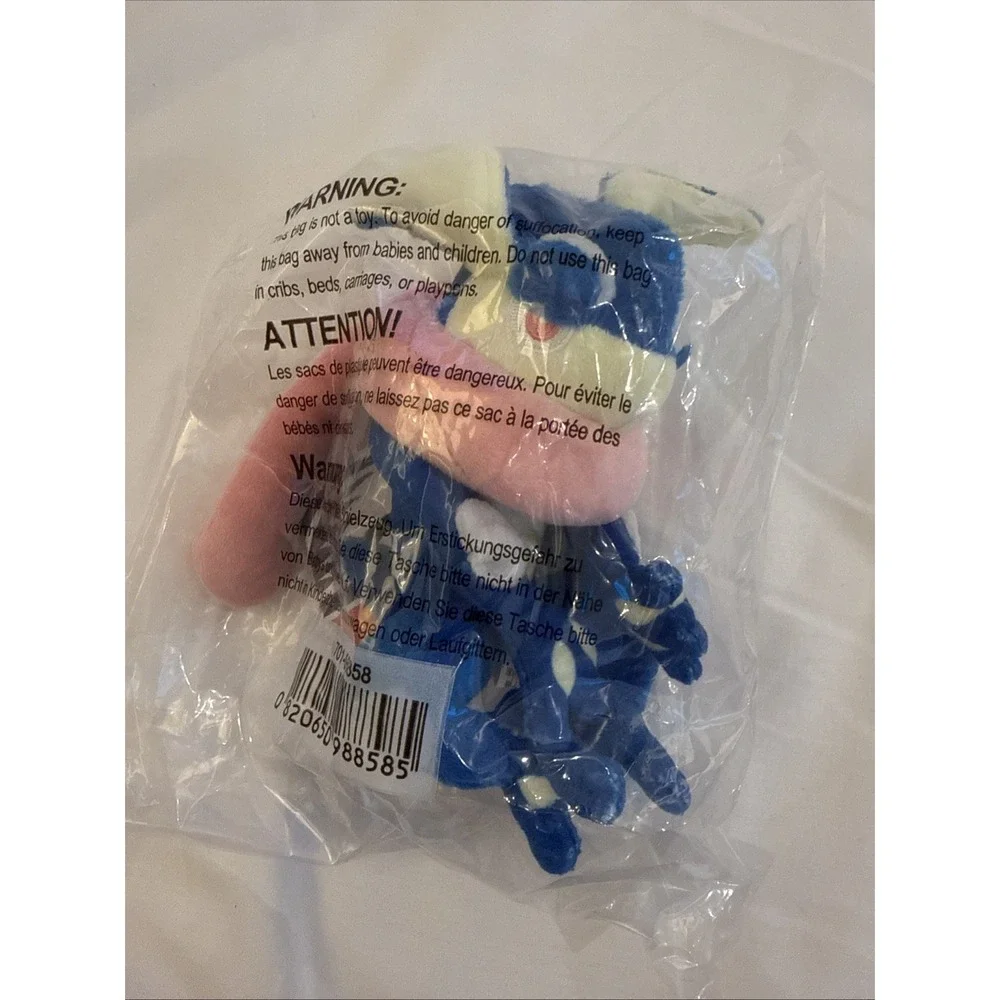 Pokemon Center Greninja Sitting Cuties Plush 5.1 in Tag Attached NEW 701-98858